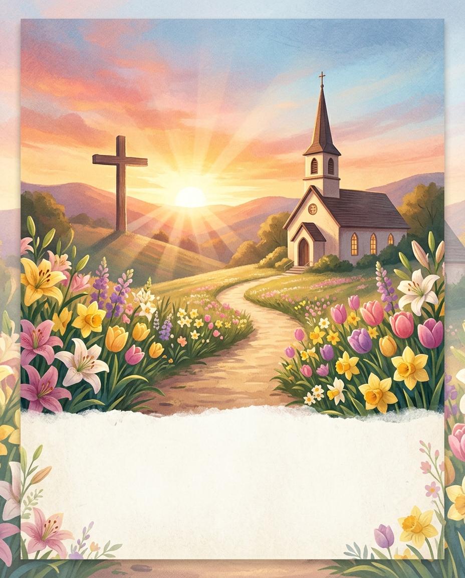 Seasonal Bulletin Background