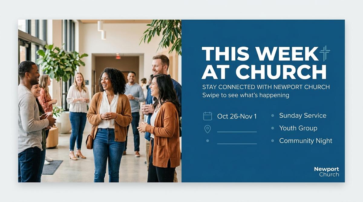 Weekly Announcement Slide